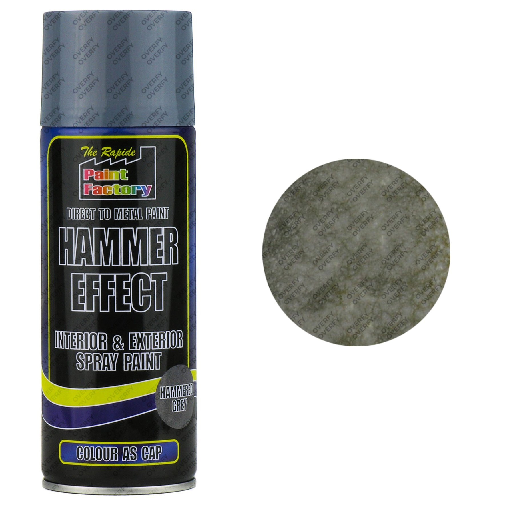 Grey Hammered Spray Paint 400ml